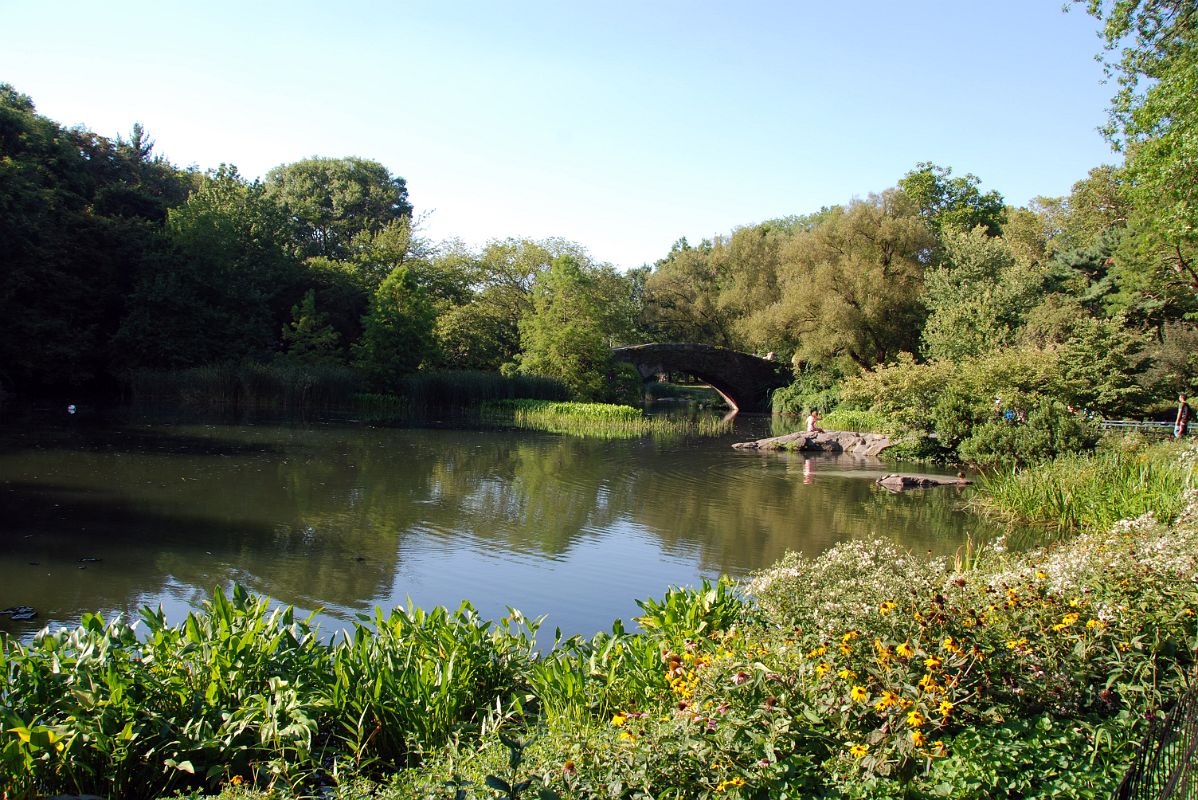 11A The Pond In Central Park Southeast On A Beautiful Day In August